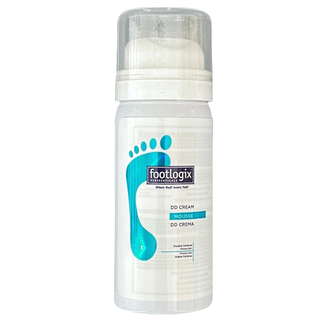 Footlogix - DD CREAM MOUSSE FORMULA TRAVEL SIZE (35ml), 1pc. Please contact us for Pro (Licensed NailTech) pricing!