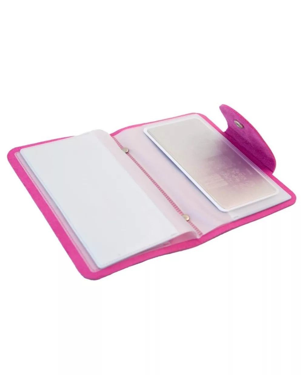 Binder for Stamping plates, 16 Pocket, Pink