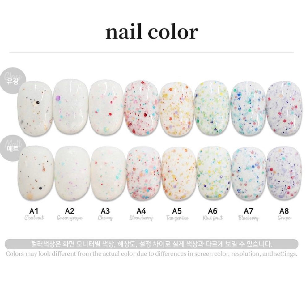 THINK OF NAIL A8 Gel Color  - FRUIT COLLECTION (10 ml)