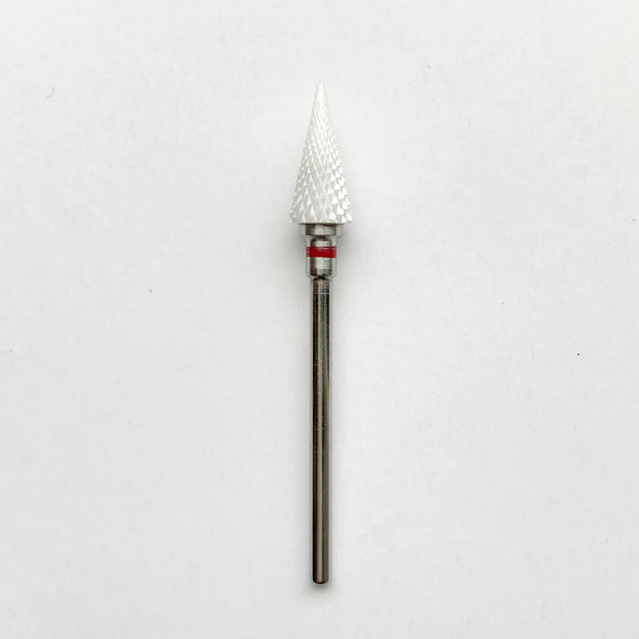 Ceramic Bit for Removal (Cone, Red-fine) right handed