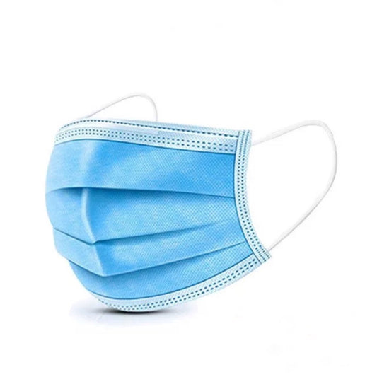 Dust Mask, disposable, 50 pc, blue