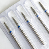 Nail Bit Cone Rounded 021 Blue (1pc. Kazan)