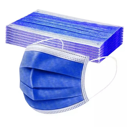 Dust Mask, disposable, 50 pc, blue