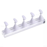 Nail Stand for 5 tips, GOLD or WHITE