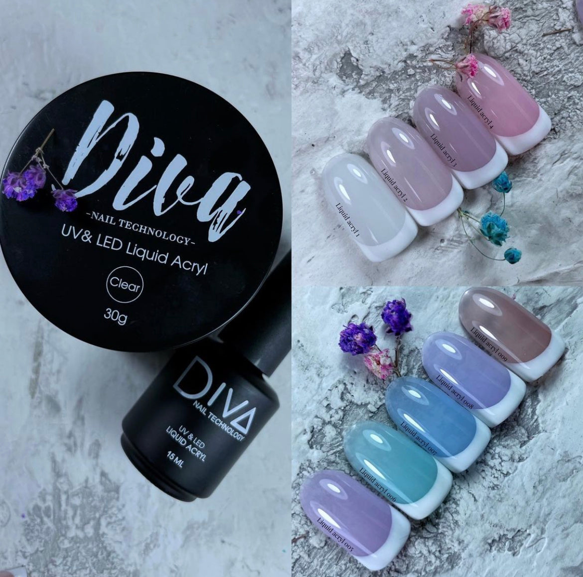 DIVA's LIQUID ACRYL #7, 30 ml