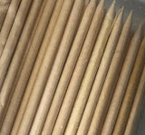 Orange Wood Pusher Sticks  (100pc)