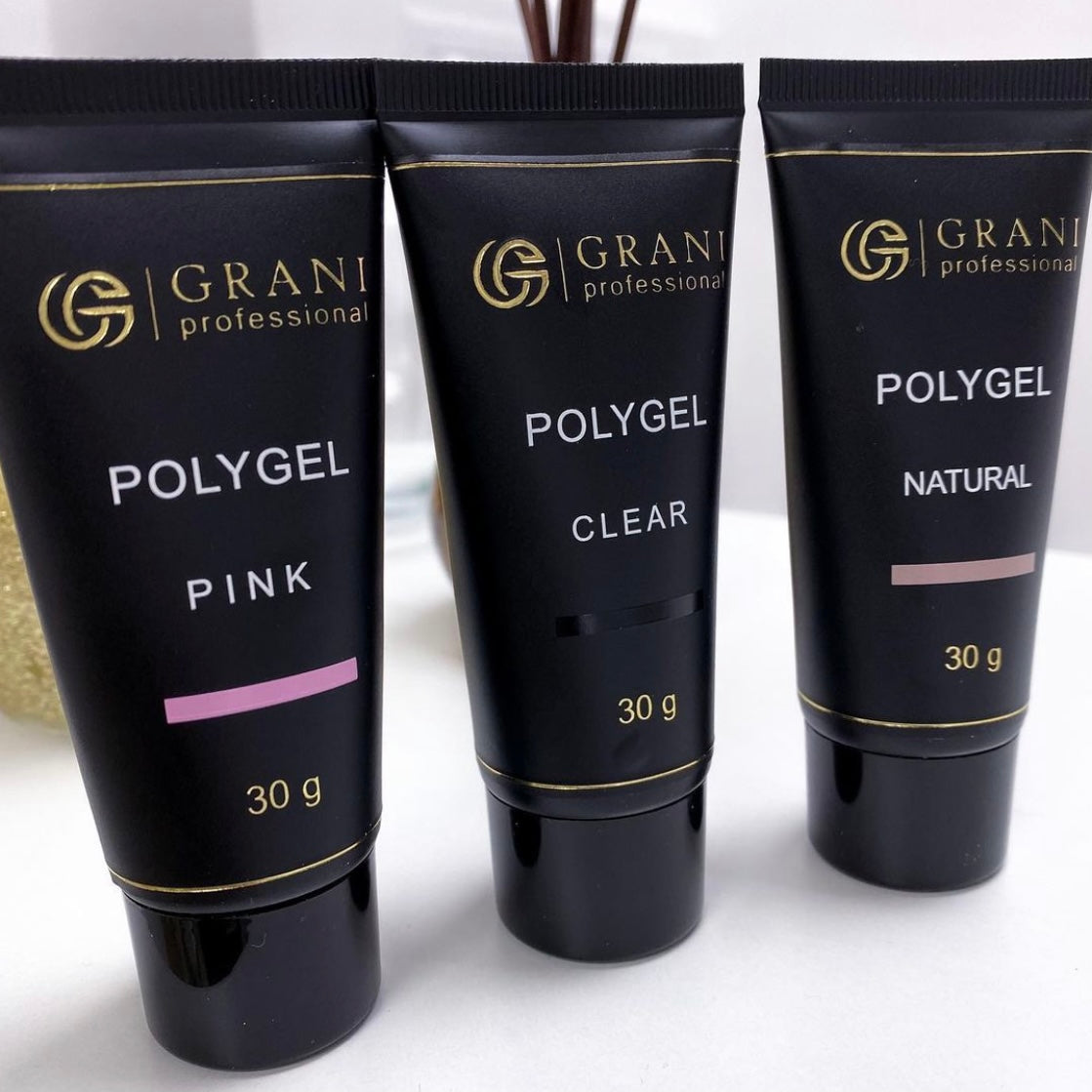 GRANI POLYGEL - CLEAR (30 g)