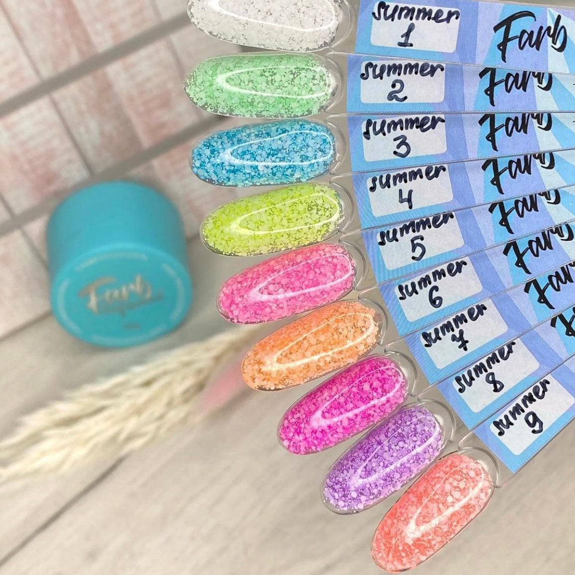FARB Professional UV/LED Gel Color Summer 3