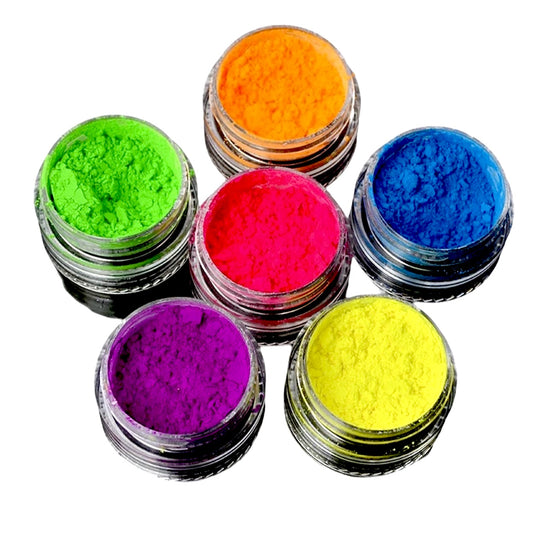 Neon Color Powder (set of 6 pigments)