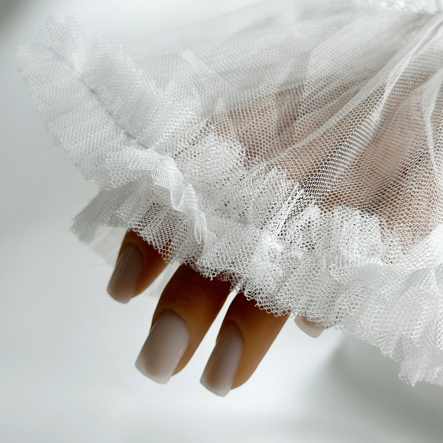 Fake sleeve for nail photos, 2pc.