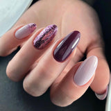 AKZENTZ GEL PLAY - GLITZ PURPLE GARNET