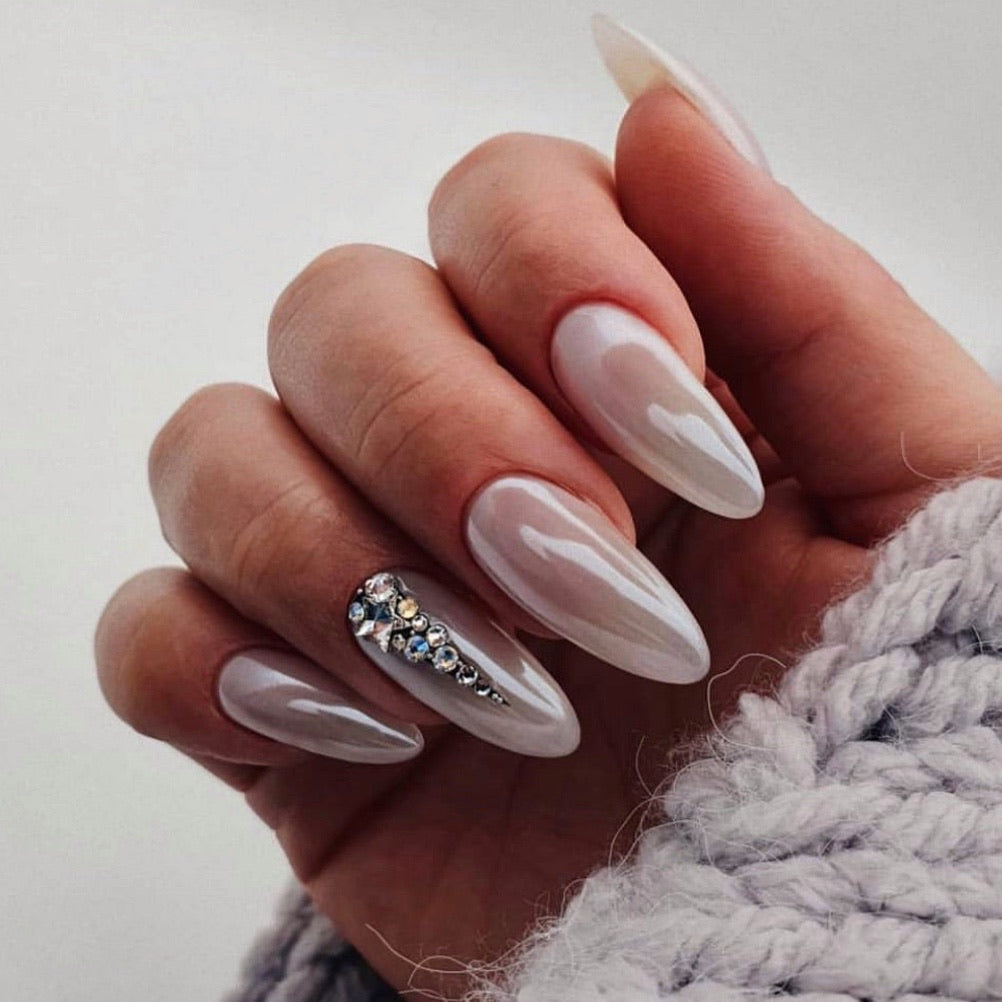 AKZENTZ GEL PLAY Pearlescent Powder- SILVER