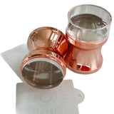 Clear Stamp Kit, Rose gold color, 1 pc