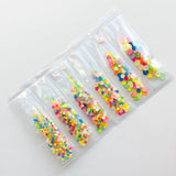 Neon Crystals for nail design