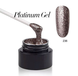 Platinum gel 236, dark silver