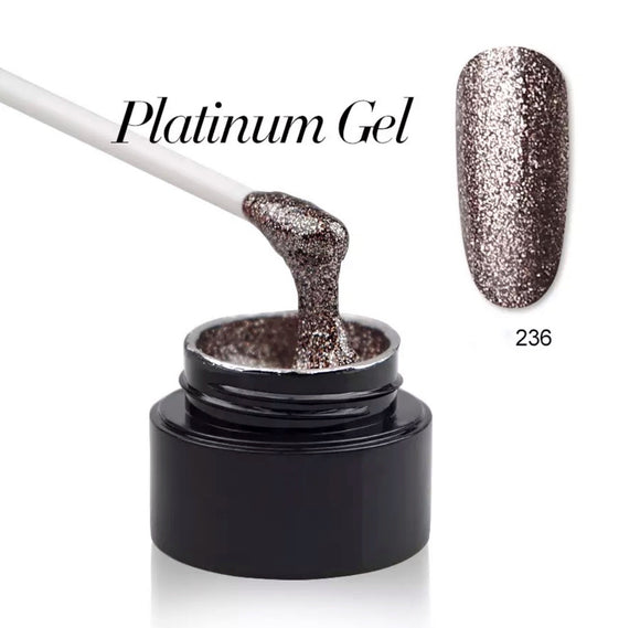 Platinum gel 236, dark silver