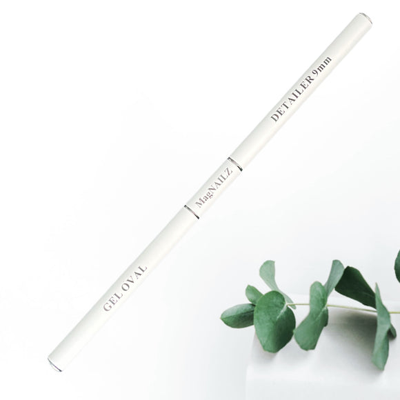 MagNAILZ Dual Brush ( 9mm thin brush + oval 6 flat brush)