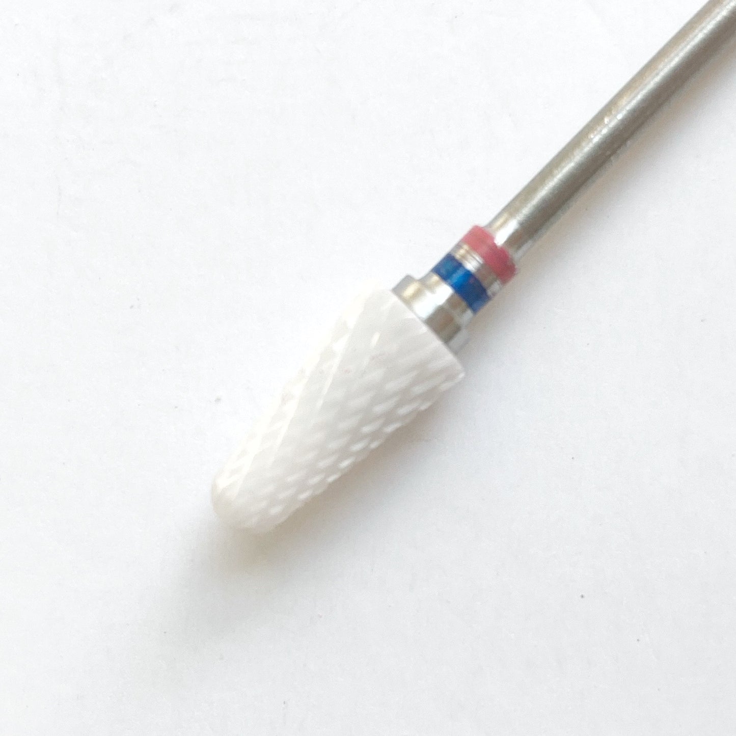 Ceramic Nail Bit for Removal Cone, Red+Blue(2), Right handed