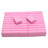 Buffs for nails, small (50pc), pink