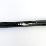 Brush Oval 6 Ju.Bilej cherry synthetic and black sable