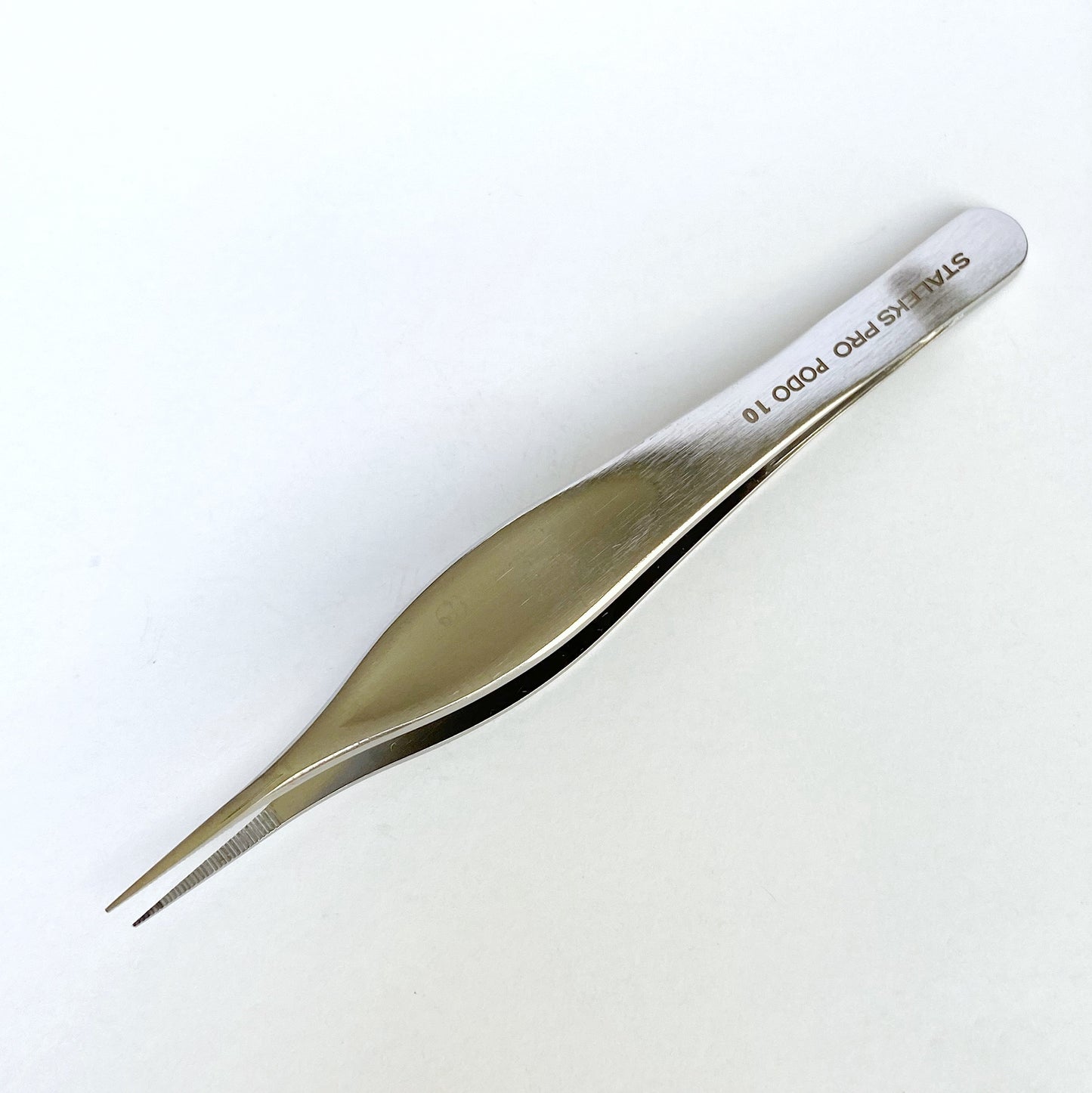 STALEKS PRO Pedicure Tweezers for Splinters, PODO10 (TP-10)