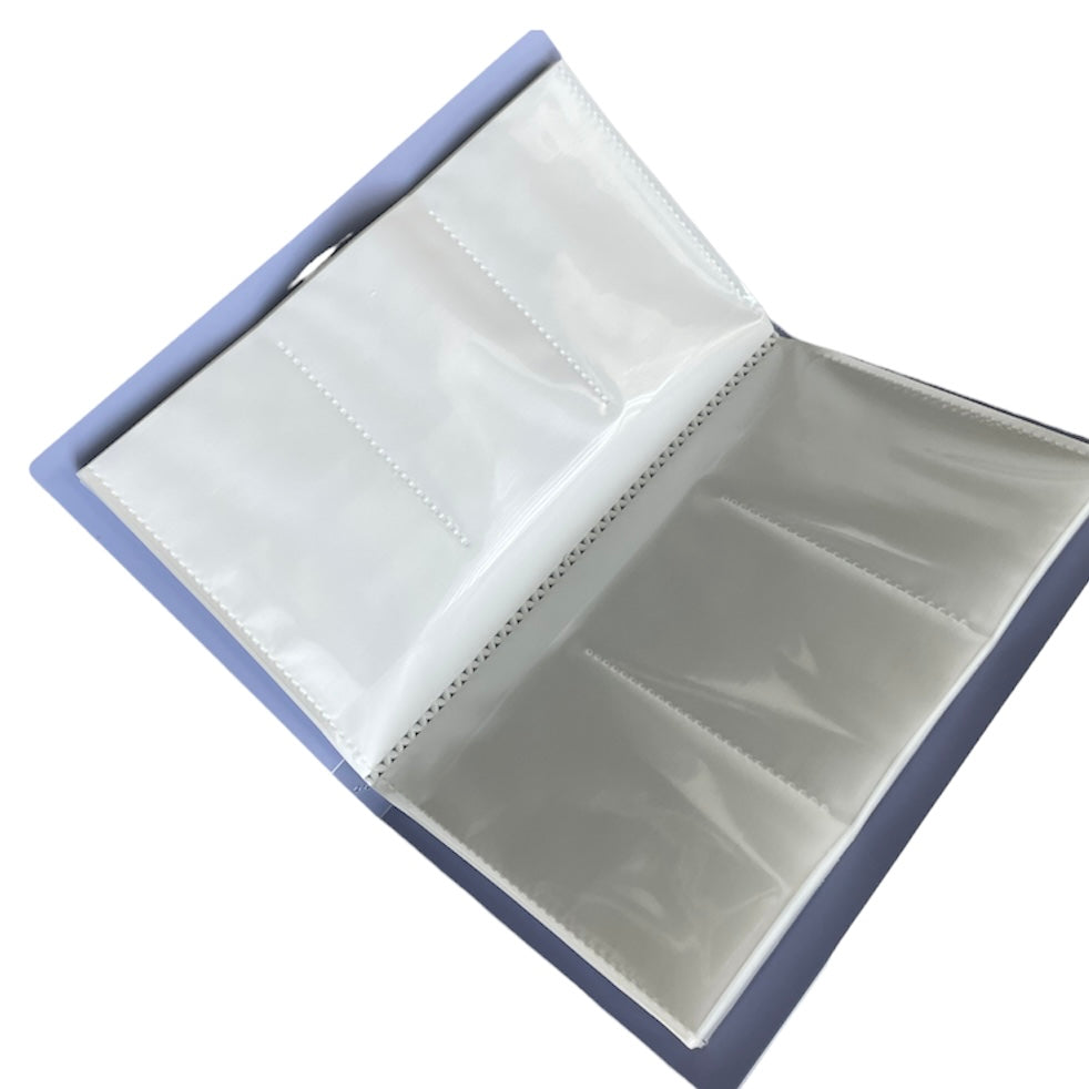 Binder for Sliders, 120 Pockets, Purple