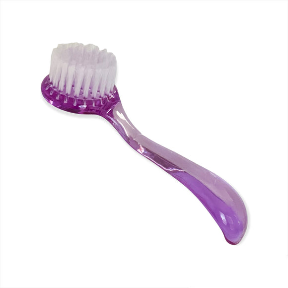 Brush for nail dust, 1pc, purple