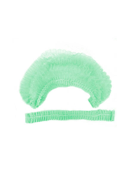 Disposable protective hair caps (MINT) 25pc