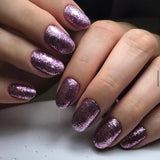 AKZENTZ GEL PLAY - GLITZ PURPLE GARNET