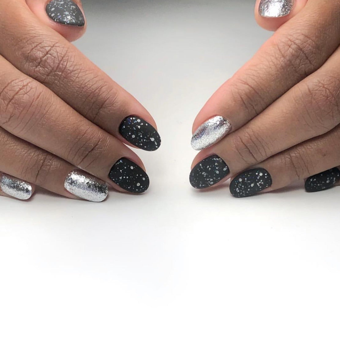 AKZENTZ GEL PLAY - GLITZ WHITE GOLD LEAF