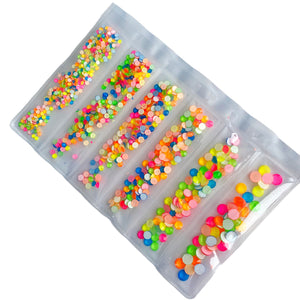 Neon Crystals for nail design