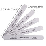 Nail File (wood) 180/240- Gray