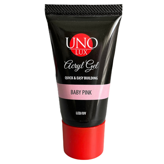 UNO LUX Acrygel, 30ml, BABY PINK