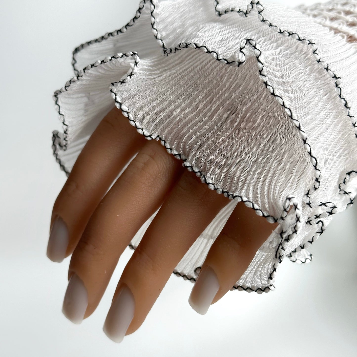 Fake sleeve for nail photos, 2pc.