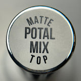 FARB Professional Top POTAL MIX MATTE with silver  and gold foil, 15ml