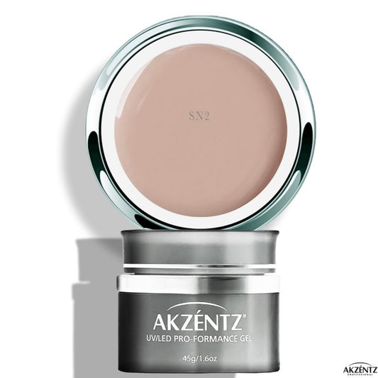 AKZENTZ PRO-FORMANCE HARD GEL: SN-2 (45g) TRINITY NATURAL (New!)