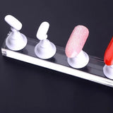 Nail Stand for 5 tips, GOLD or WHITE