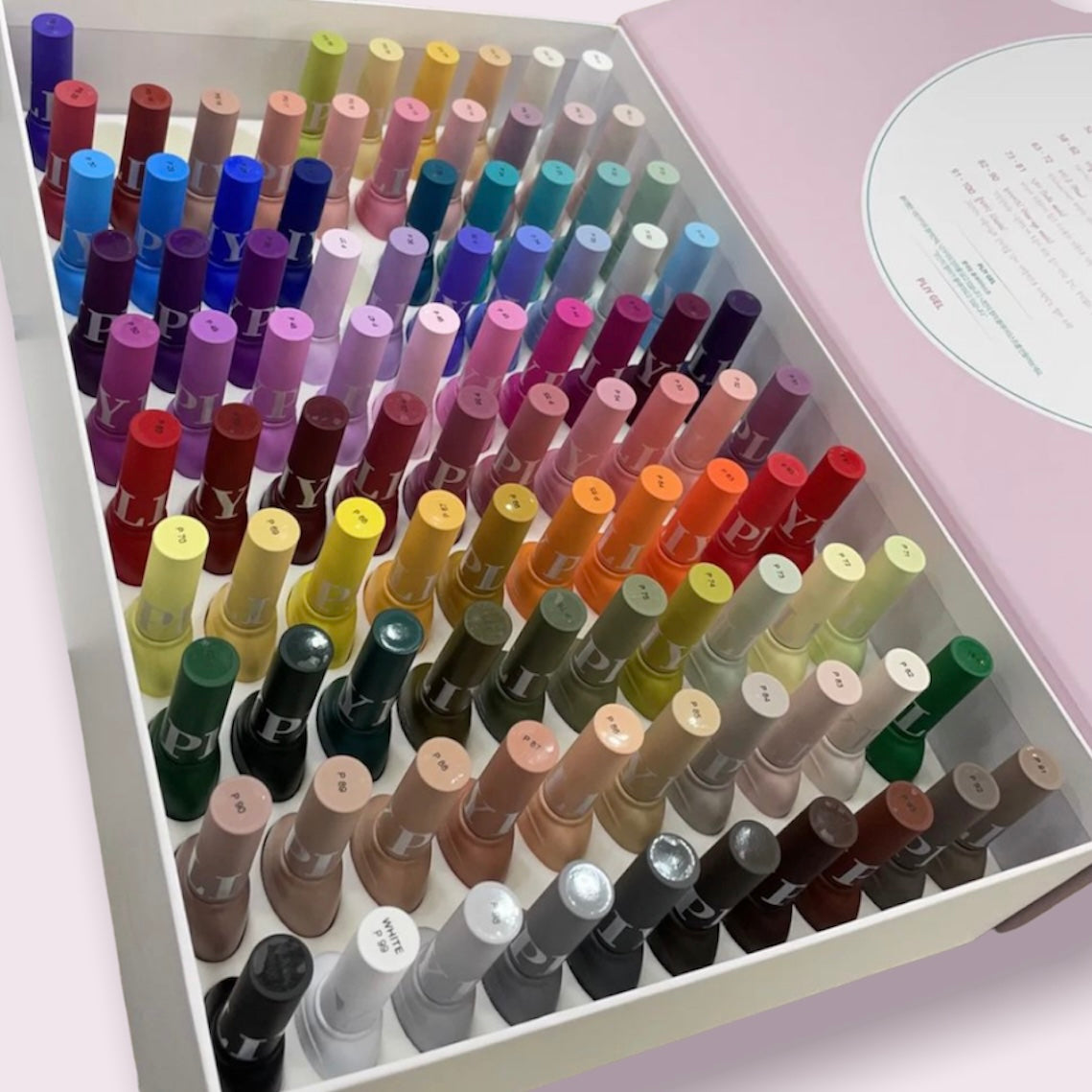 PLIY Gel Color Set 100pc  from PLAYLIST COLLECTION (10 g)