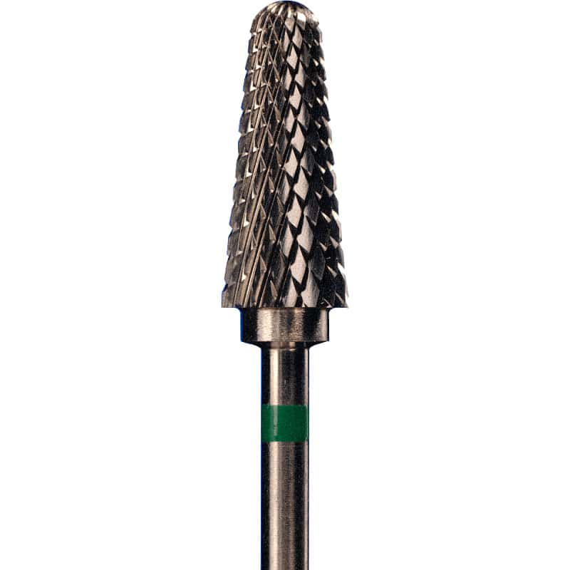 Nail Bit for Removal, Rounded Cone, Green 407401 (1pc)