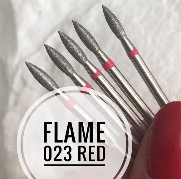Nail Bit Flame 023 Red (243 023, 1pc.  Belarus )