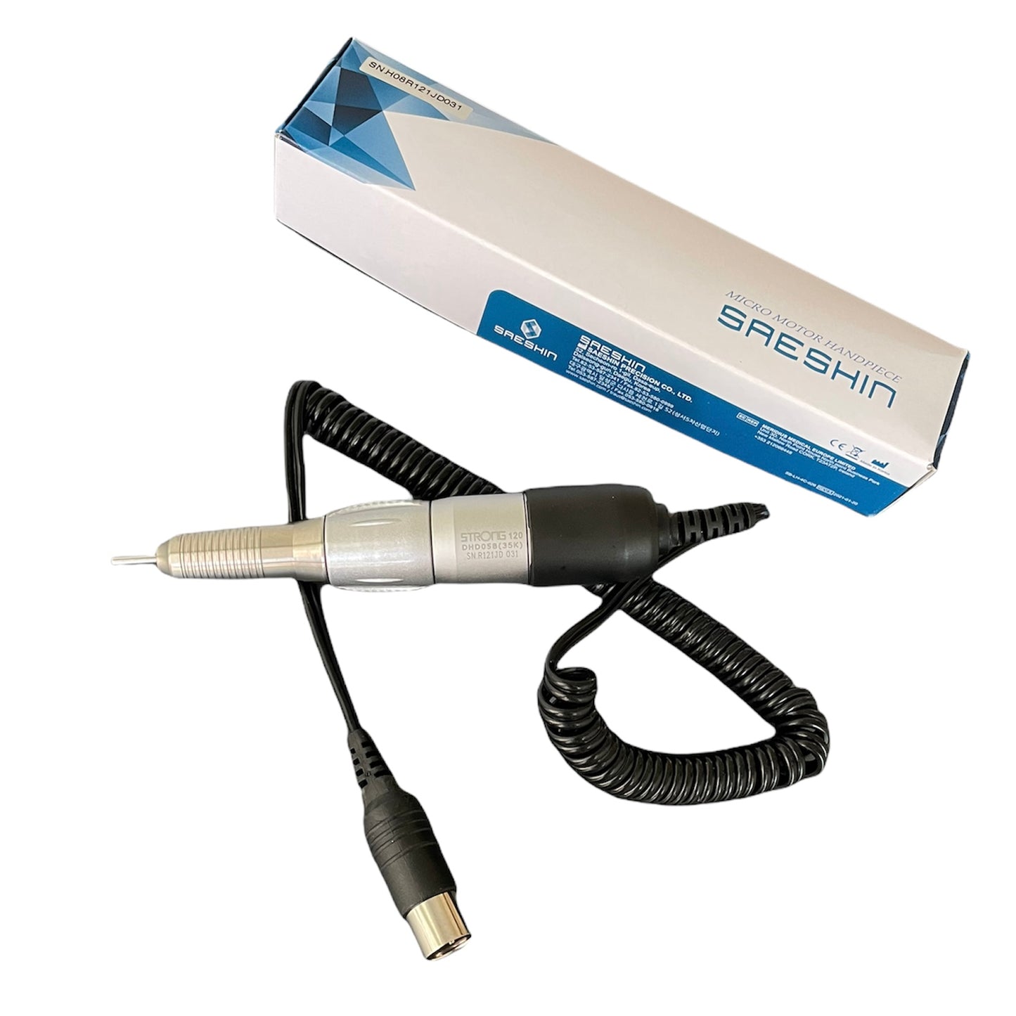 Micro Motor Handpiece STRONG 120 by SAESHIN, 35K RPM (Made in Korea)