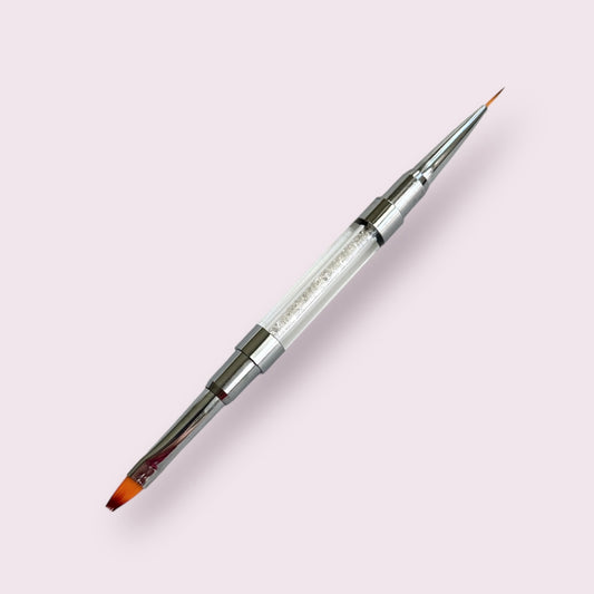 Dual brush for design, gel/ acrygel, 7mm