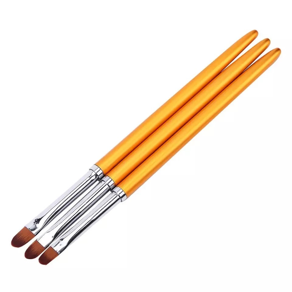 Oval Brush Set, 3 pcs (4-5-6)