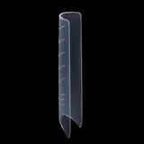 Dual Nail Forms #2 clear for acrygel, polygel, 120 pc