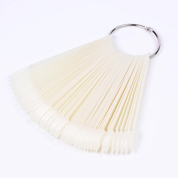 Plastic Nail Tips 50pc, oval