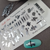 Slider Foil 21 silver