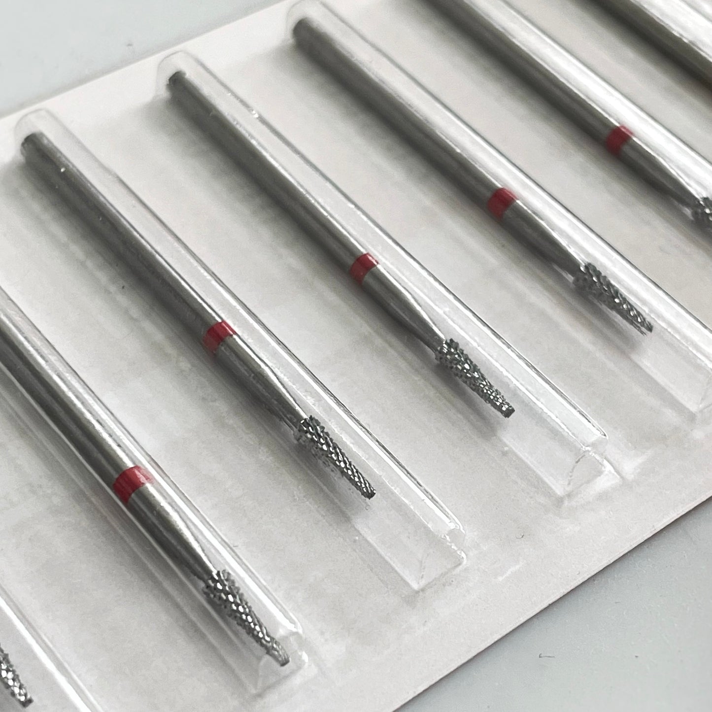 Nail Bit for Removal (304902) Soft Short Cone, Red, diameter 2.3mm