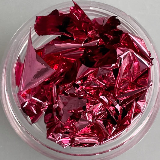 Leaf foil for design, POTAL,  pink