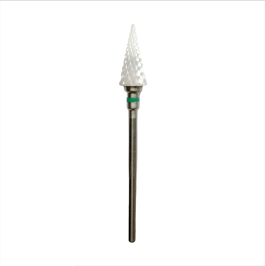 Ceramic Bit for Removal (Cone, Green) right-handed