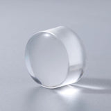 Silicone stamp replacement head, clear, 1 pc, diameter 3.8mm